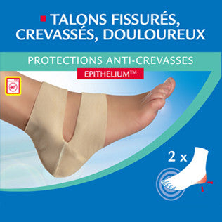 Epitact protections anti crevasses talons - Pressions douloureuses
