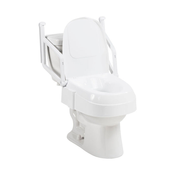 Siège toilette surélevé 2''-6'' Aquateca 900 à bras/couvercle